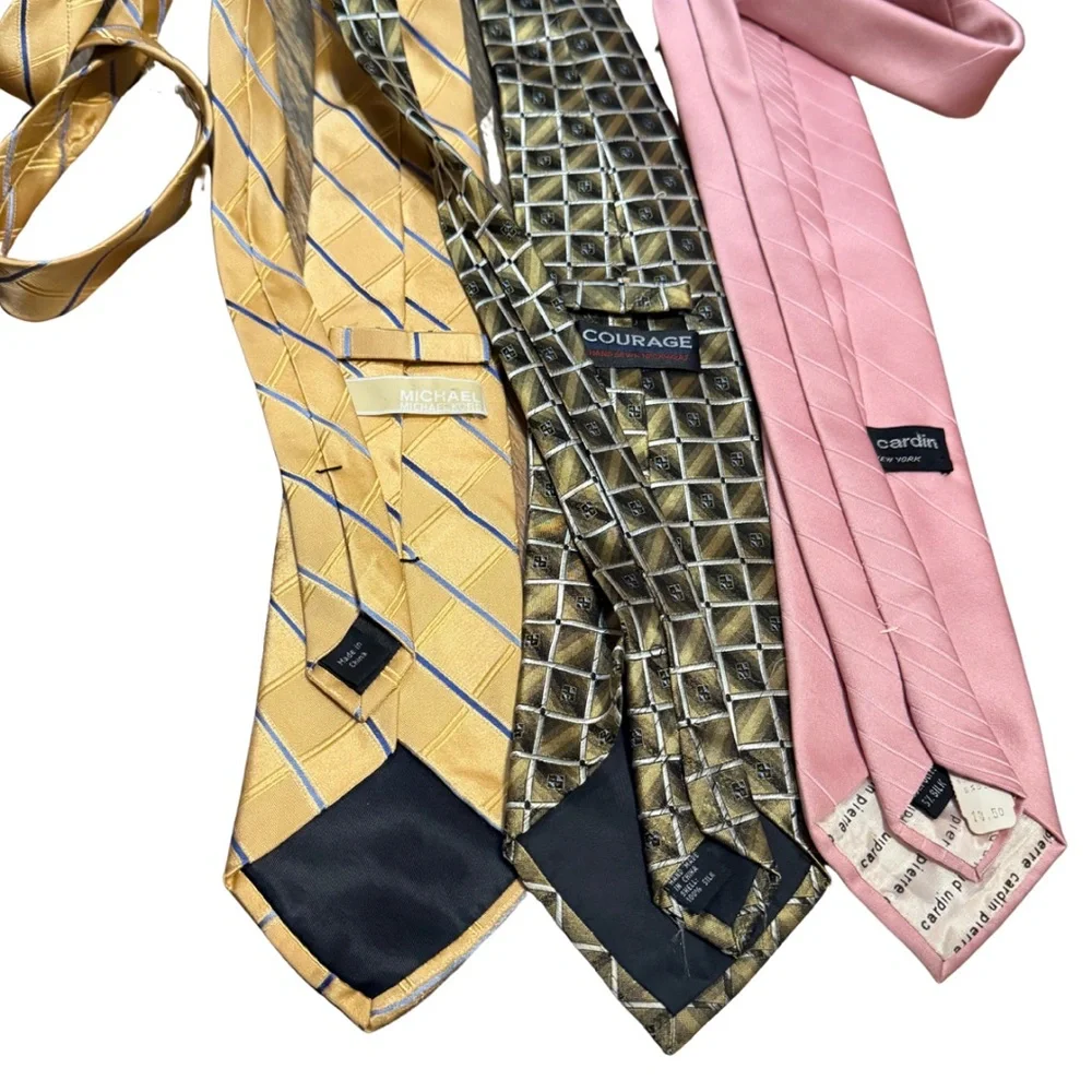 Heritage Silk‎ Trio | Cardin, Michael Kors & Courage Designer Ties